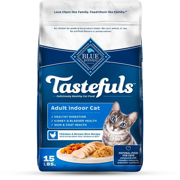Blue Buffalo Indoor Health Cat Food – Real Chicken and Hairball Control