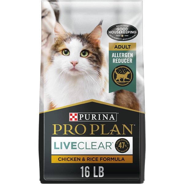 Purina Pro Plan Allergen Reducing High Protein Cat Food – nutrition option for nursing cats | Best Cat Food for Nursing Cat