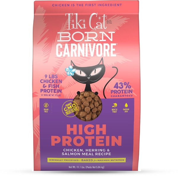 Tiki Cat Born Carnivore Indoor Health Cat Food – High Protein and Digestive Care
