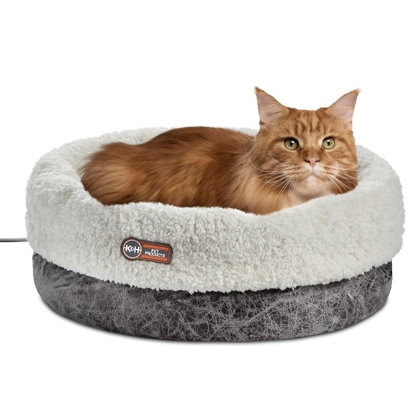Best Self-Warming Cat Beds soft heated indoor bed for cats and small dogs